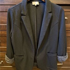 Skies Are Blue Charcoal Blazer